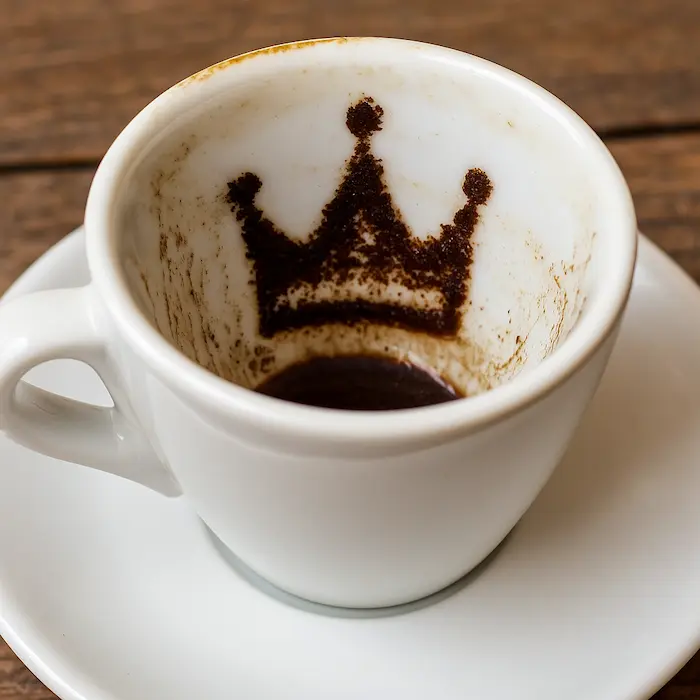 fincanda-kralice-taci-sembolu